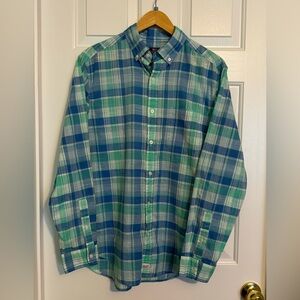 Vineyard Vines Classic Fit Murray Shirt‎ Men's Size Medium 100% Cotton Plaid